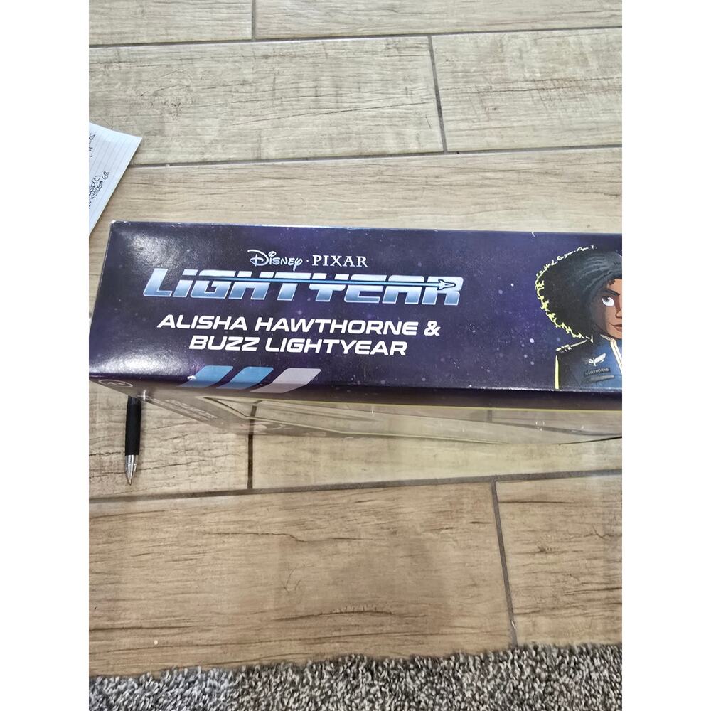 Disney Pixar Buzz Lightyear and Alisha Hawthorne new with box Alpha Class - Picture 3 of 5
